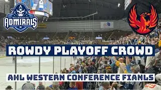 Physical Playoff Hockey! Milwaukee Admirals vs. Coachella Valley Firebirds AHL
