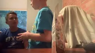 Me and my cousin Carter are trying to freeze dry sour skittles ￼