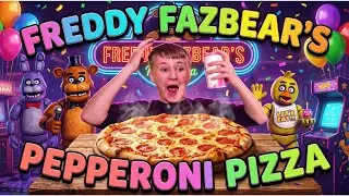 Vi testar maten från FNAF... 🍕 (Freddy Fazbear’s Pizza)