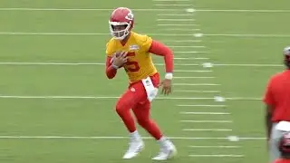 Patrick Mahomes Training Camp Clips (7/27/22)