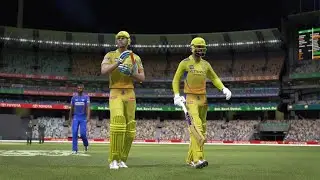 MS DHONI 32*(11) Destructive Batting in Last Over