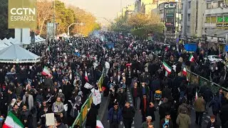 Realizan manifestaciones a favor del Gobierno en todo Irán