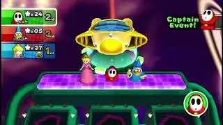 Mario Party 9 Solo Mode Bowser Station (Peach)