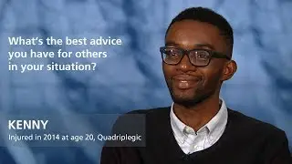 Kenny: What&rsquo;s the best advice you have for others in your situation?