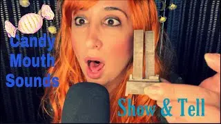 🍬 ASMR/CRISP EAR TO EAR Hard Candy Mouth Sounds/Whispered/Antique Sharpener Collection/Tapping