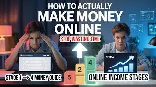 How to Actually Make Money Online | 4 Stages Most People Never Get Past