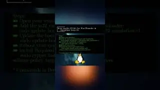 🐧 How enable 32-bit for WarThunder 🐧 OpenSuse Leap 16 🐧