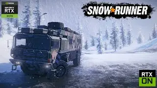 SnowRunner – Z2 Max Kat 4x4 Tested at Dun Morogh | Winter Mud, Ice & Steep Snow Hills #offroad