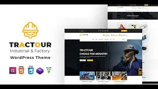 Tractour - Industrial / Manufacturing WordPress Theme