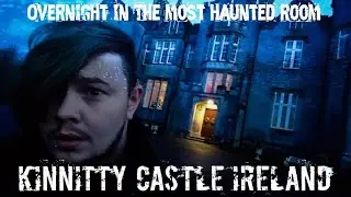 OVERNIGHT IN THE MOST HAUNTED ROOM Kinnitty Castle Ireland Christmas Special Part 1