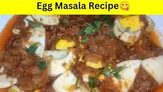 Egg Masala Recipe😋 |#raniya 's kitchen