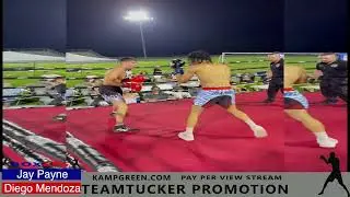 Jay Payne Vs Diego Mendoza #boxing #teamtucker #wyco8