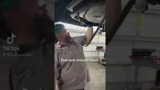 демонтаж топливного бака