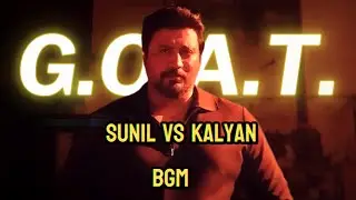 G.O.A.T. - Sunil Returns Full BGM | Thalapathy Vijay | Venkat Prabhu | Yuvan Shankar Raja