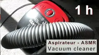 Feeling secure 😌 fall asleep 😴  listening the vacuum cleaner- aspirateur 👍 ASMR - black screen