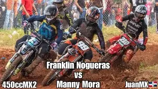 Franklin Nogueras queda ganador de las 4 mangas contra el Super Manny Mora  en la pista ConejoMXPark