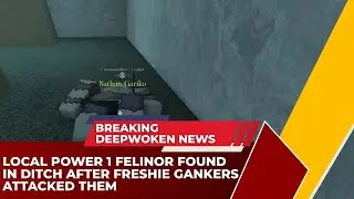 [ BREAKING DEEPWOKEN NEWS ]  POWER 1 FELINOR FOUND IN DITCH AFTER FRESHIE GANKERS ATTACKED THEM