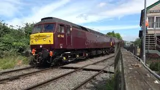 47760 & 57010 5Z51 Burton Ot Wetmore Sidings to Carnforth Steamtown