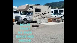 FLORENCE TO BROOKINGS, BEACH FRONT RV PARK, My Solo Cross Country Trip 2023 Ep 77