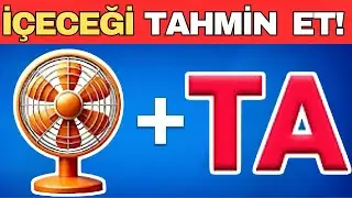 Emojiye göre İÇECEĞİ tahmin edebilir misin? 🍹☕️🍷🍼🧋| İçecek Emoji Testi 🧠 | Quiz Akıl Kü