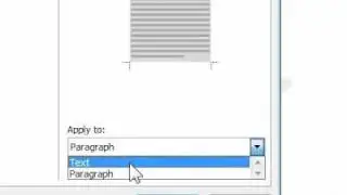 How to add shading to text in a document in Word