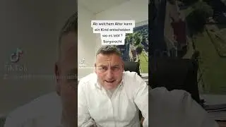 Ab welchem Alter kann ein Kind entscheiden, wo es lebt ? Sorgerecht.