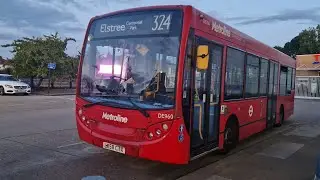 *Speedy Driver* | Metroline DE960 LK58CTX Bus Route 324 | ADL Enviro 200 Allison Euro 4