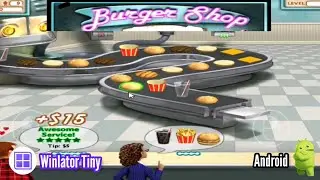 Burger Shop Game | Winlator Tiny | Android |