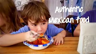 Trying authentic Menudo for the first time as a family of 9!