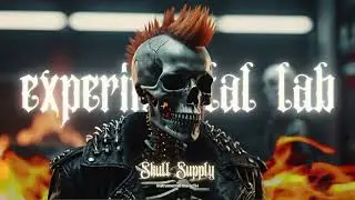 Experimental Lab-Skull Supply | Epic AI Metal Instrumental | Workout/Gaming Music 🎸