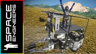 The Aerial Work Platform! - Space Engineers
