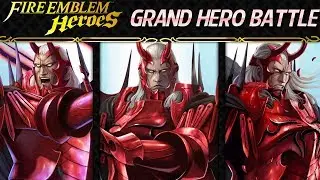 Fire Emblem Heroes - Grand Hero Battle: Walhart INFERNAL+Lunatic F2P No SI + Extra Solutions