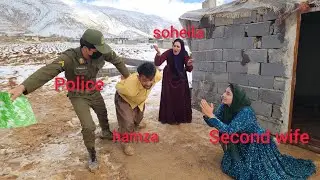 Bigamy in the village and the arrival of the police to imprison Hamzeh due to Zahra's complaint