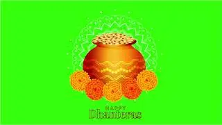 Happy Dhanteras Animation free Green Screen I Latest video 2020 I Green Screen Island I