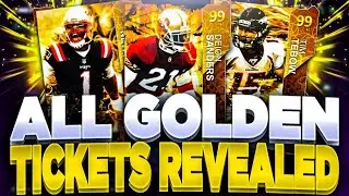 20 NEW GOLDEN TICKET PLAYERS REVEALED! | ALL GOLDEN TICKET CARDS CONFIRMED MADDEN 21!