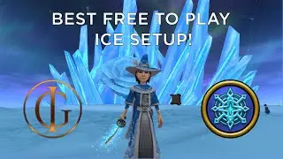 Wizard101: BEST FREE TO PLAY Max Level 160 Ice Setup!