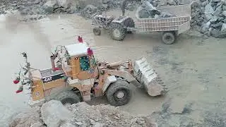 #caterpillar loader 966D#haevy machinery #stone load market #full video #plz subscribe my channel 🙏