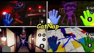 New CatNap?! [SCARY POPPY MOD] Horror house purple monster escape, full game walkthrough.