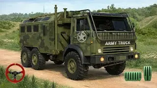 INSANE US Army Truck Transport 🚛 Extreme Offroad Driving Simulator | Android Gameplay