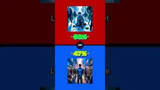 0.01% will fail to get them all right #wouldyourather #game #quiz