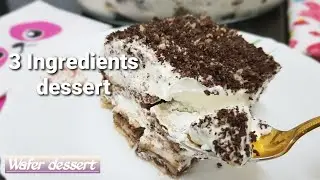 Easy wafer dessert recipes - 3 Ingredients || Art of Kitchen ||
