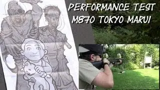 (Airsoft) M870 Marui performance test - KhanSeb