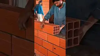 Watch This Skilled Worker Building Walls Very Fast