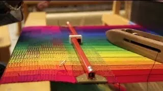 Weaving Class at The Art League