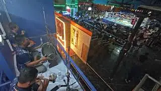 Muaythai fans look to this view #samuifighting #samuifight #samuimuaythai #samuiticket #Samuistadium