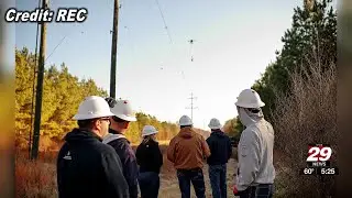 Drones test power line reliability devices in Central Virginia