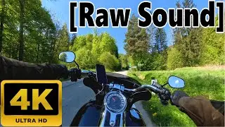 Gars am Kamp - Peygarten-Ottenstein - Raw Sound 4K [Harley Sport Glide & ZoomH1n]