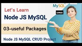 Project pkg Setup Nodejs MySQL CRUD