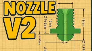 DIY | Plastic injection machine | Nozzle V2| Part 2