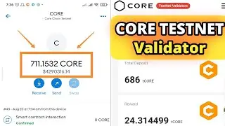 Delegating to the Highest Paying Validator - CORE Node Mining (Satoshi BTCs)
